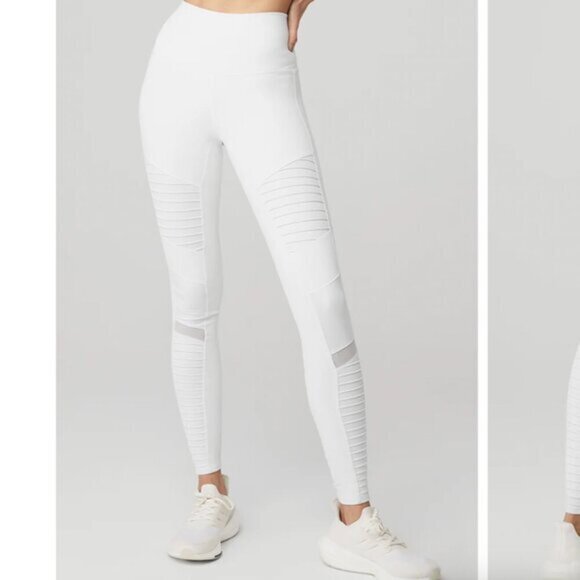 ALO Yoga Pants - Alo Yoga High-Waist Moto Legging